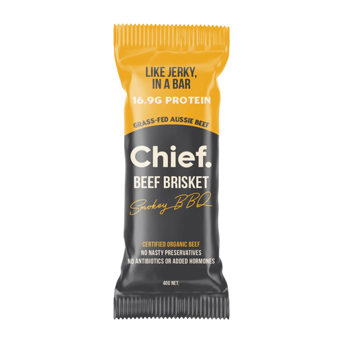 Chief Organic Beef Brisket Bar - Smokey BBQ