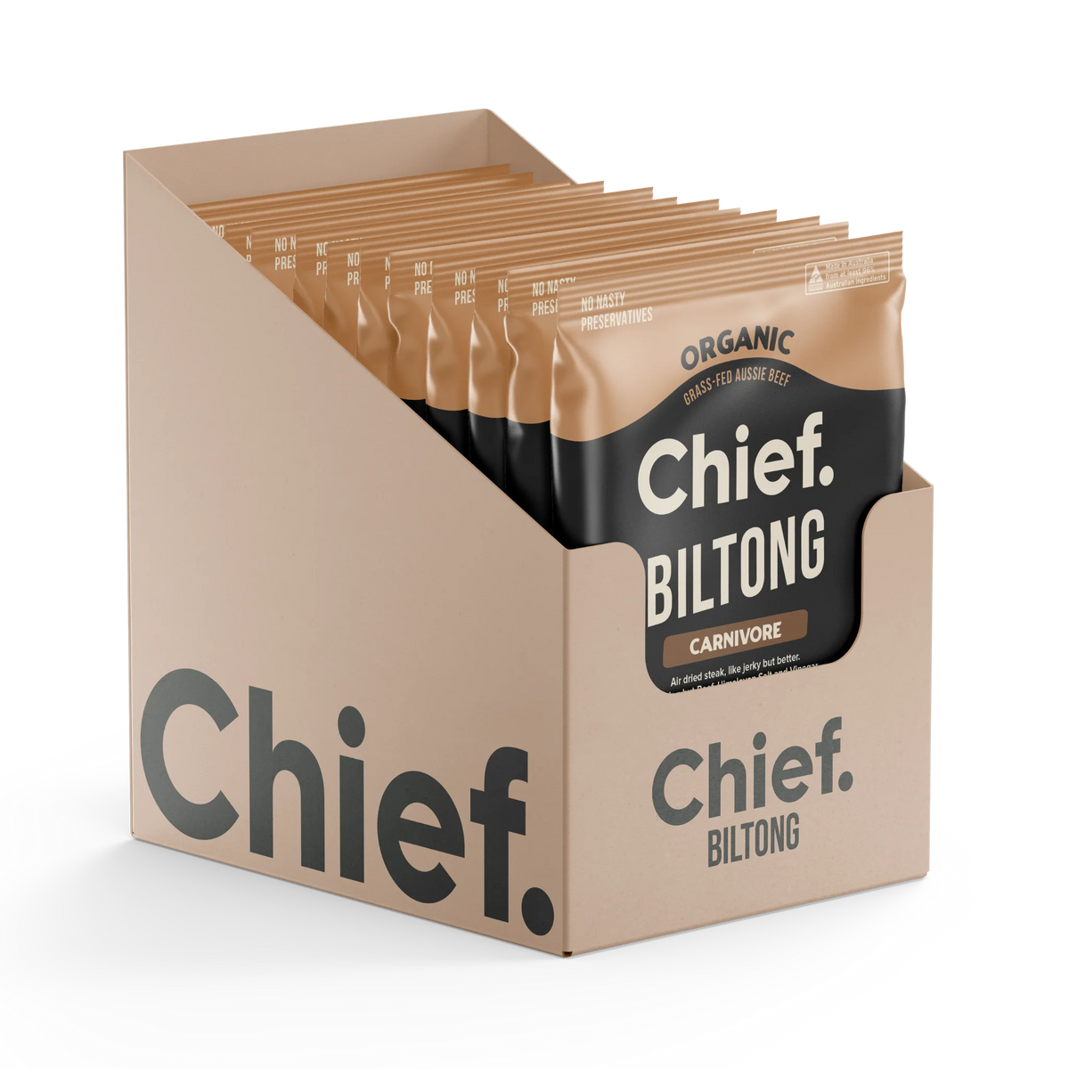 Chief Organic Biltong - Carnivore