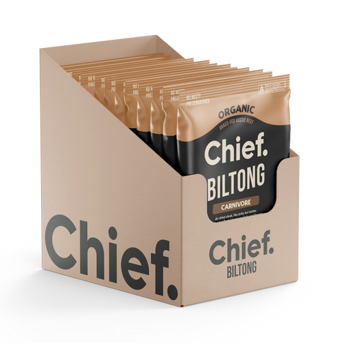 Chief Organic Biltong - Carnivore