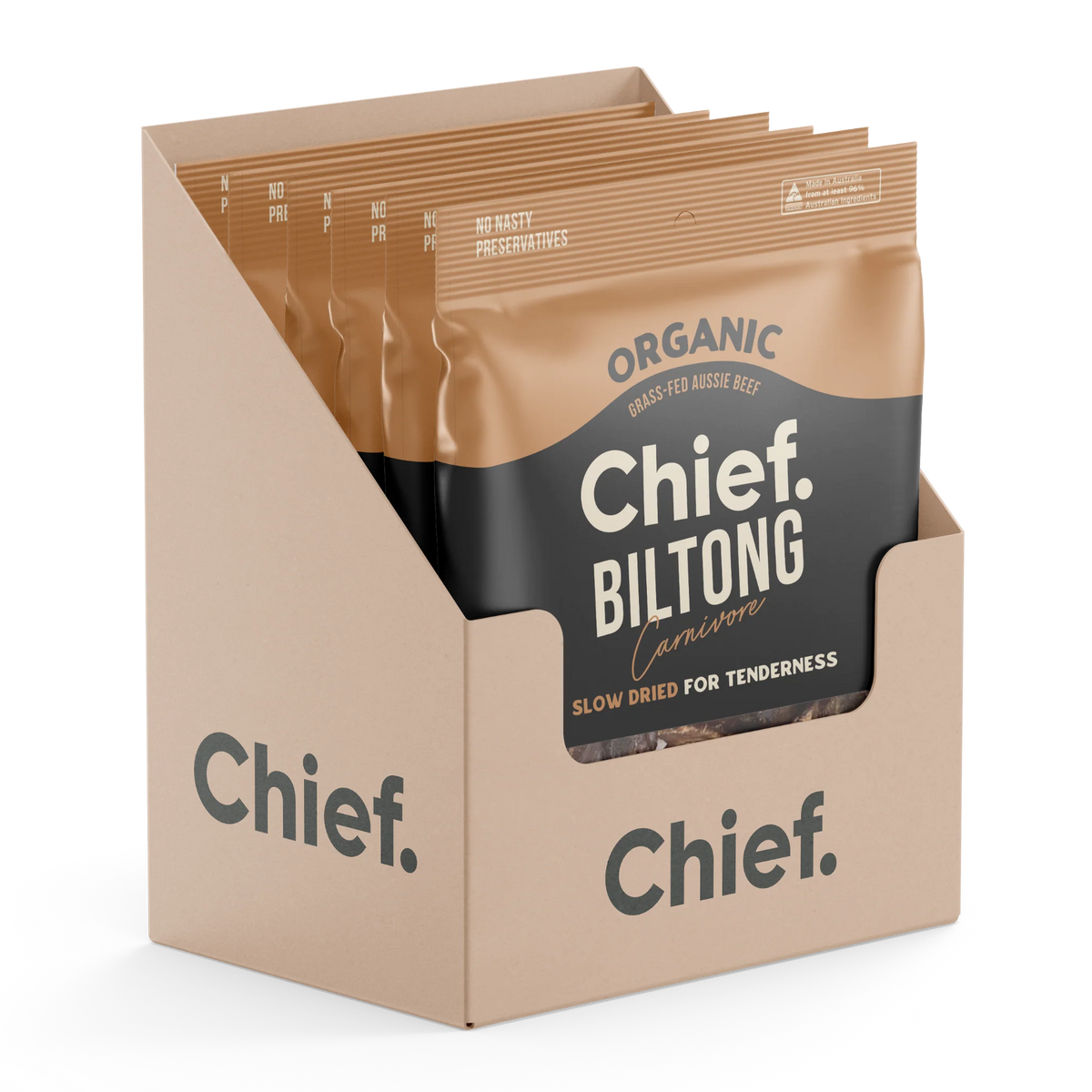 Chief Organic Biltong - Carnivore