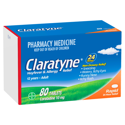 Claratyne Hayfever & Allergy Relief Antihistamine