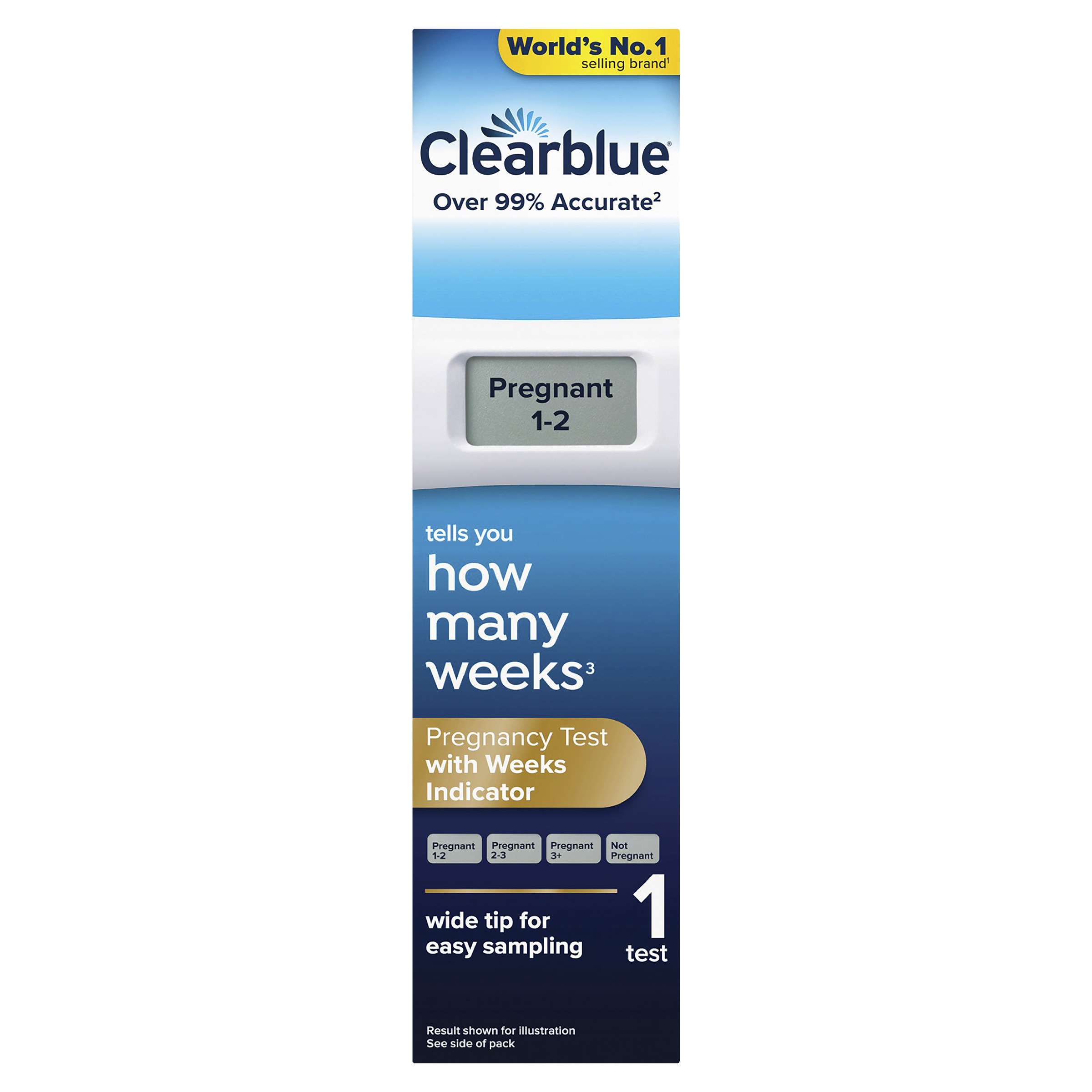 Clearblue Pregnancy Test with Weeks Indicator
