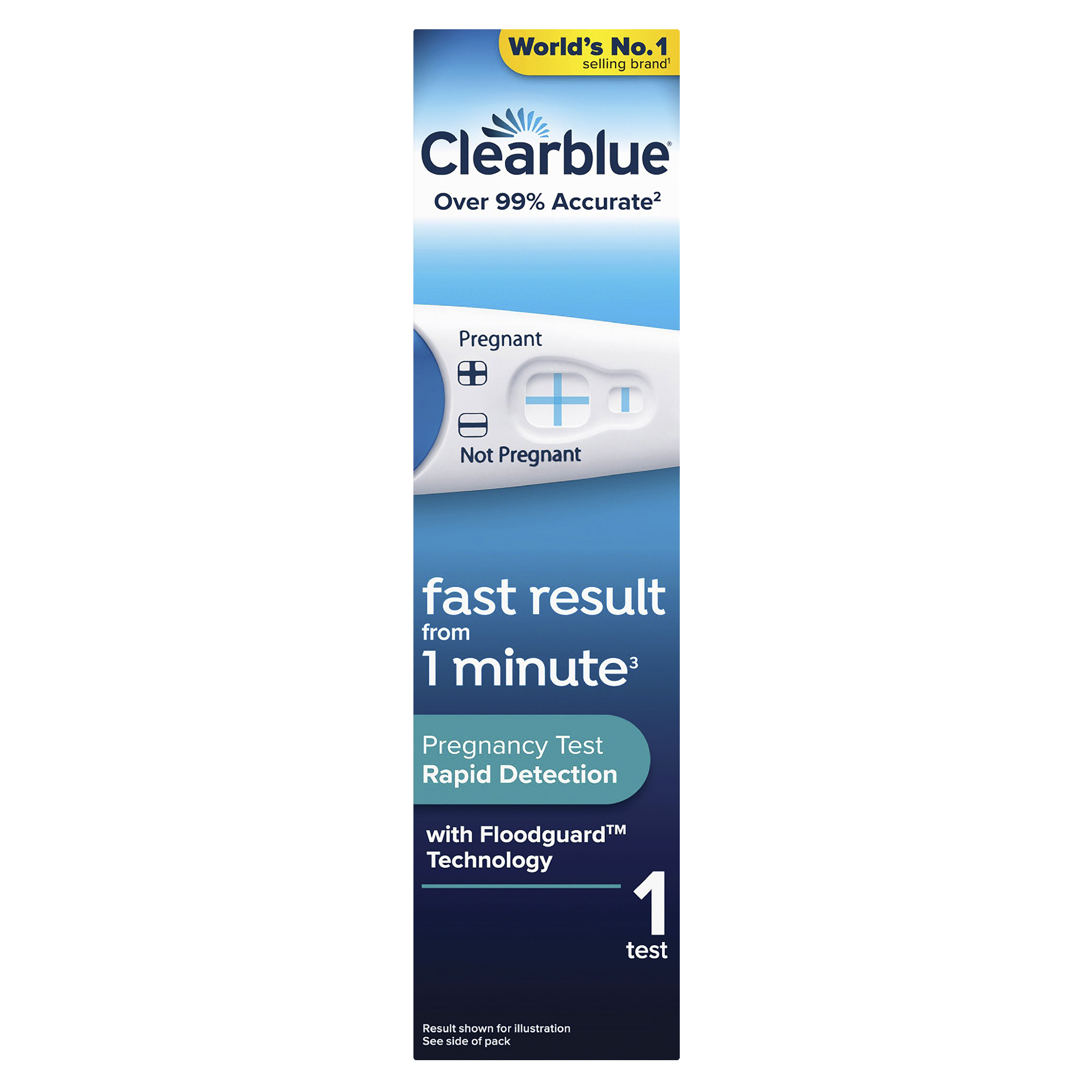 Clearblue Rapid Detection Pregnancy Test with Floodguard