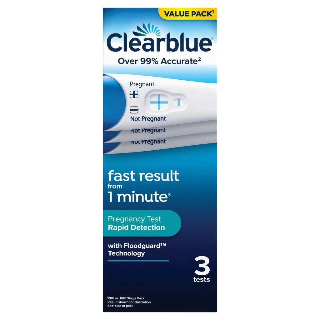 Clearblue Rapid Detection Pregnancy Test with Floodguard