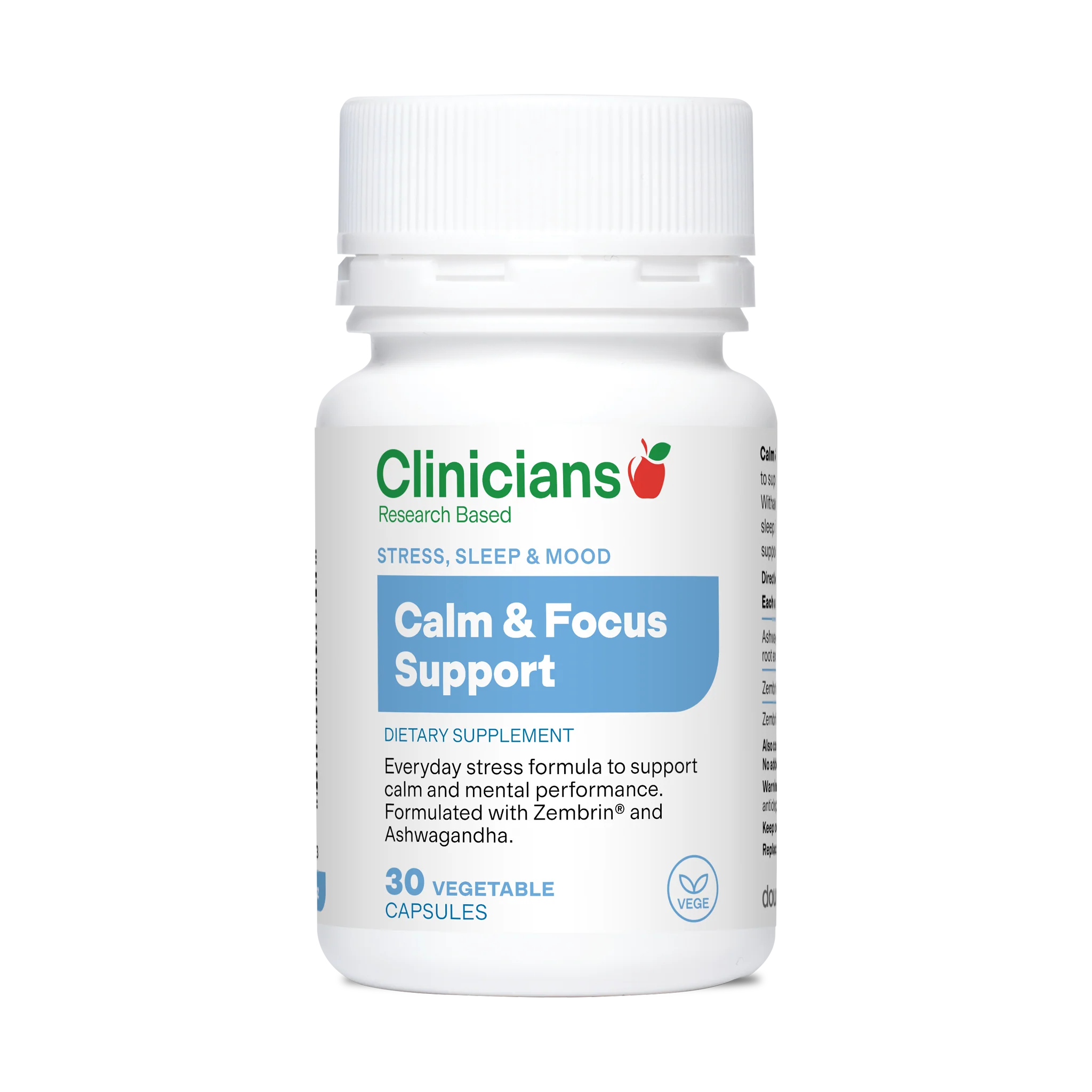 Clinicians Calm & Focus Support