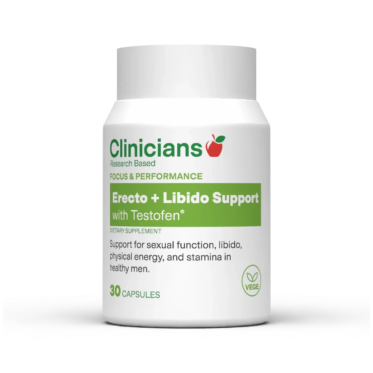 Clinicians Erecto + Libido Support with Testofen