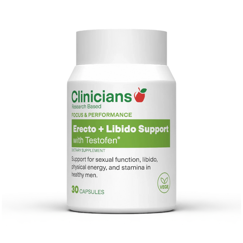 Clinicians Erecto + Libido Support with Testofen