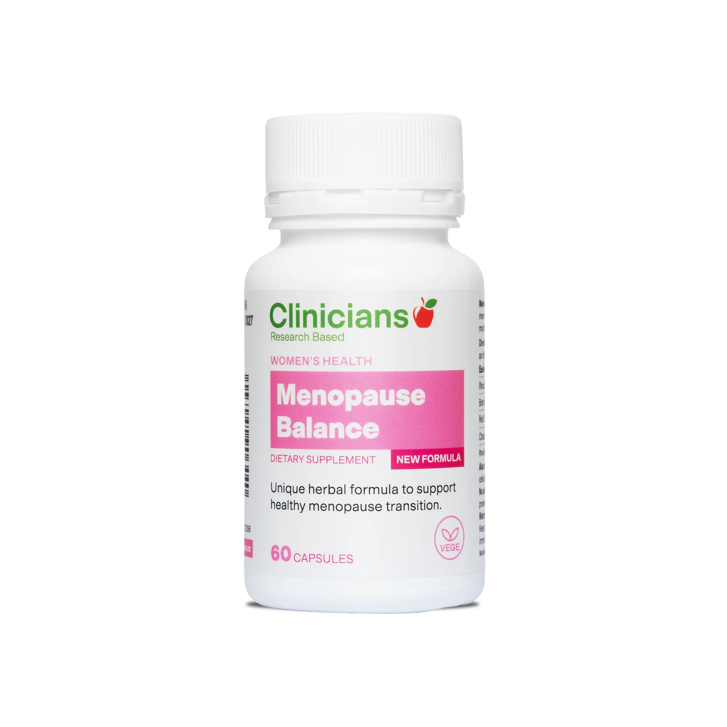 Clinicians Menopause Balance