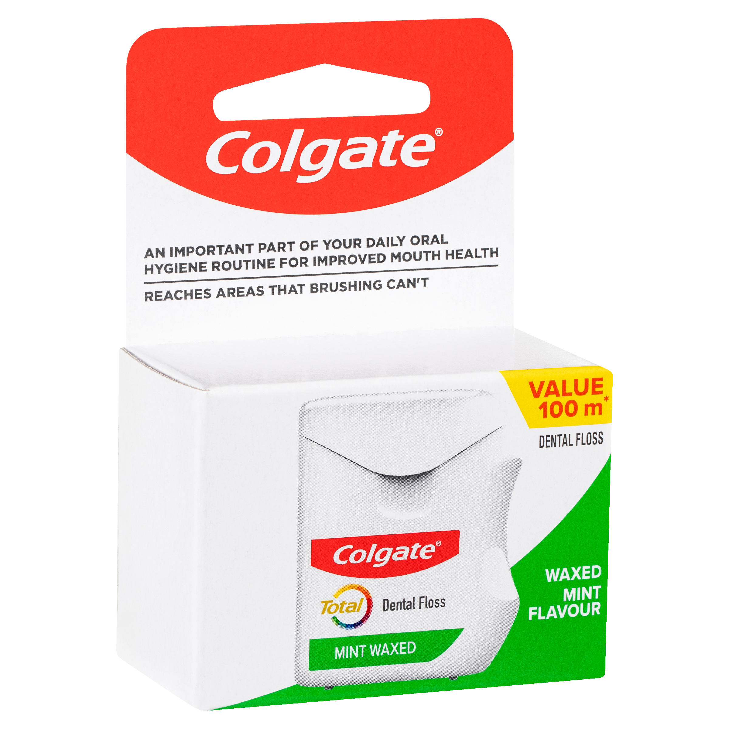 Colgate Total Dental Floss - Mint Waxed