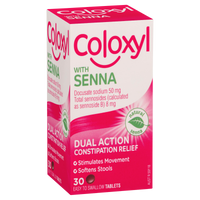 Coloxyl with Senna Dual Action Constipation Relief