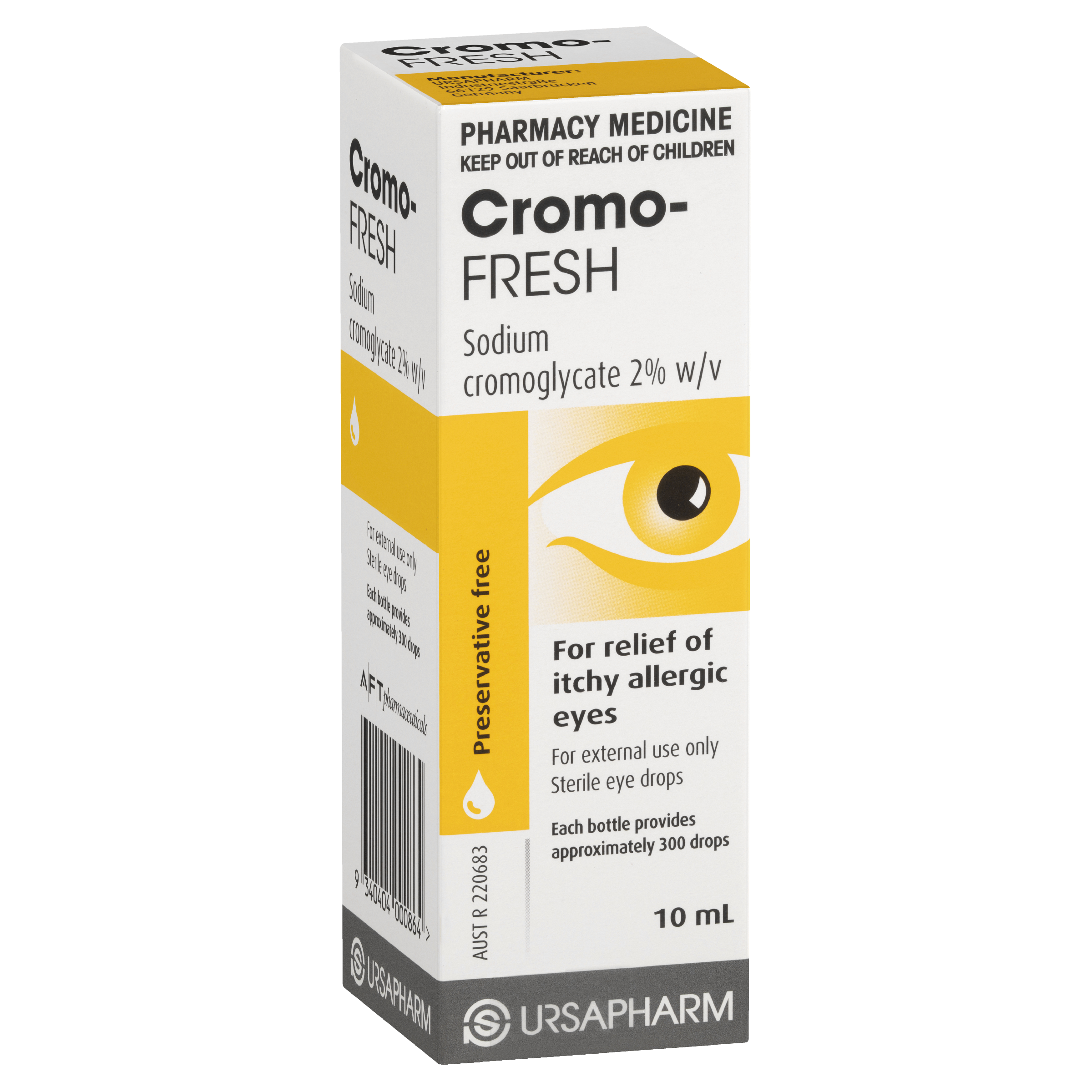 Cromo-FRESH Sterile Eye Drops