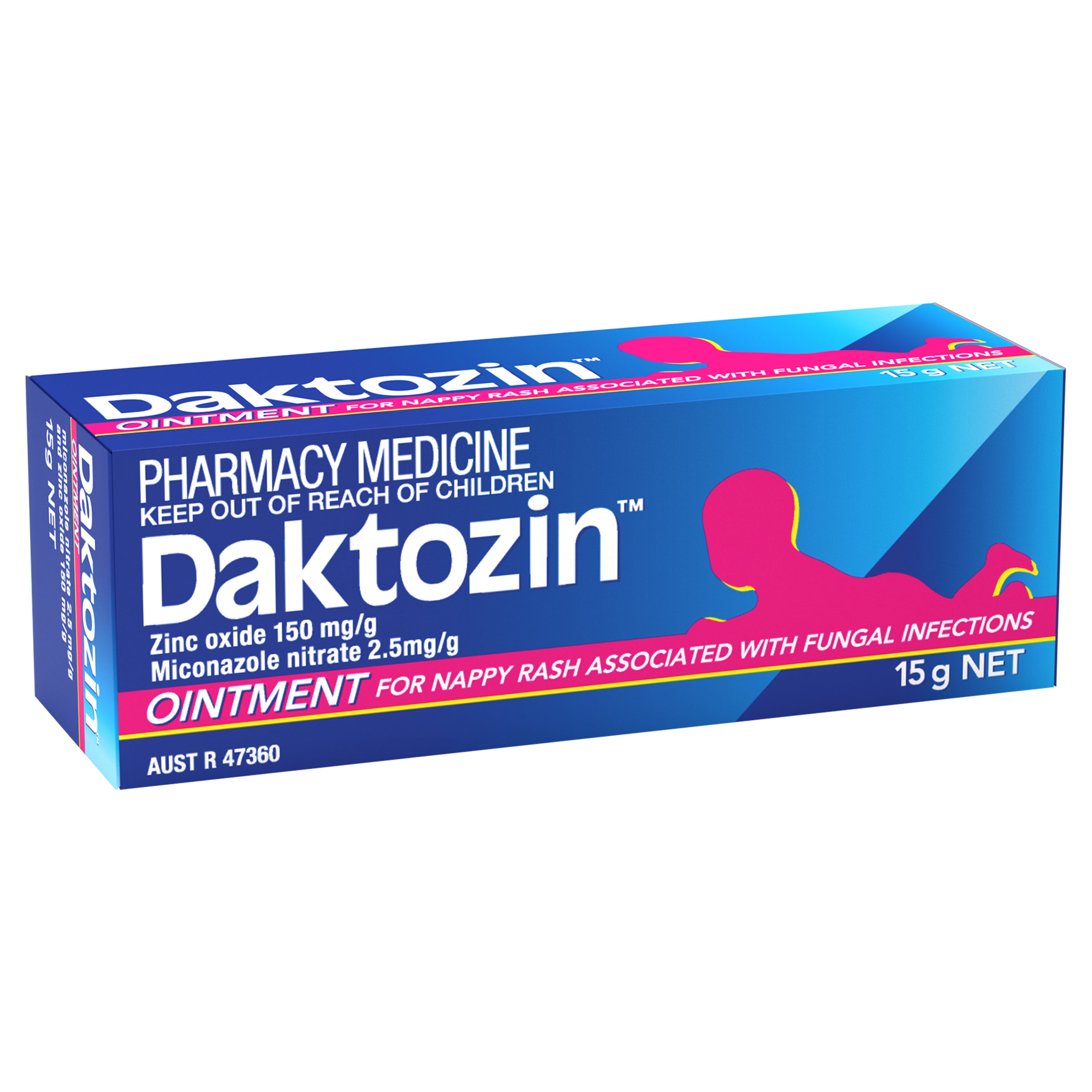 Daktozin Ointment for Nappy Rash