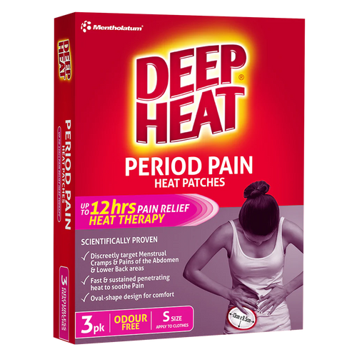 Deep Heat Period Pain Heat Patches