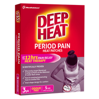 Deep Heat Period Pain Heat Patches