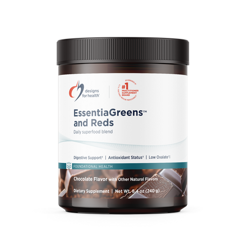 Designs for Health EssentiaGreens and Reds - Chocolate Flavor
