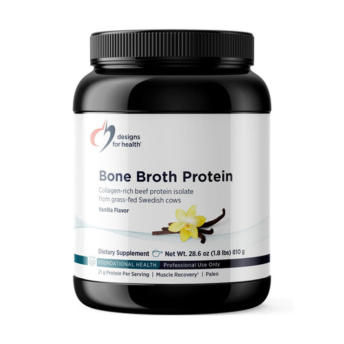 Designs for Health Bone Broth Protein - Vanilla Flavor