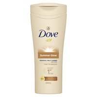 Dove Summer Glow Gradual Self Tanner Body Lotion - Fair to Medium