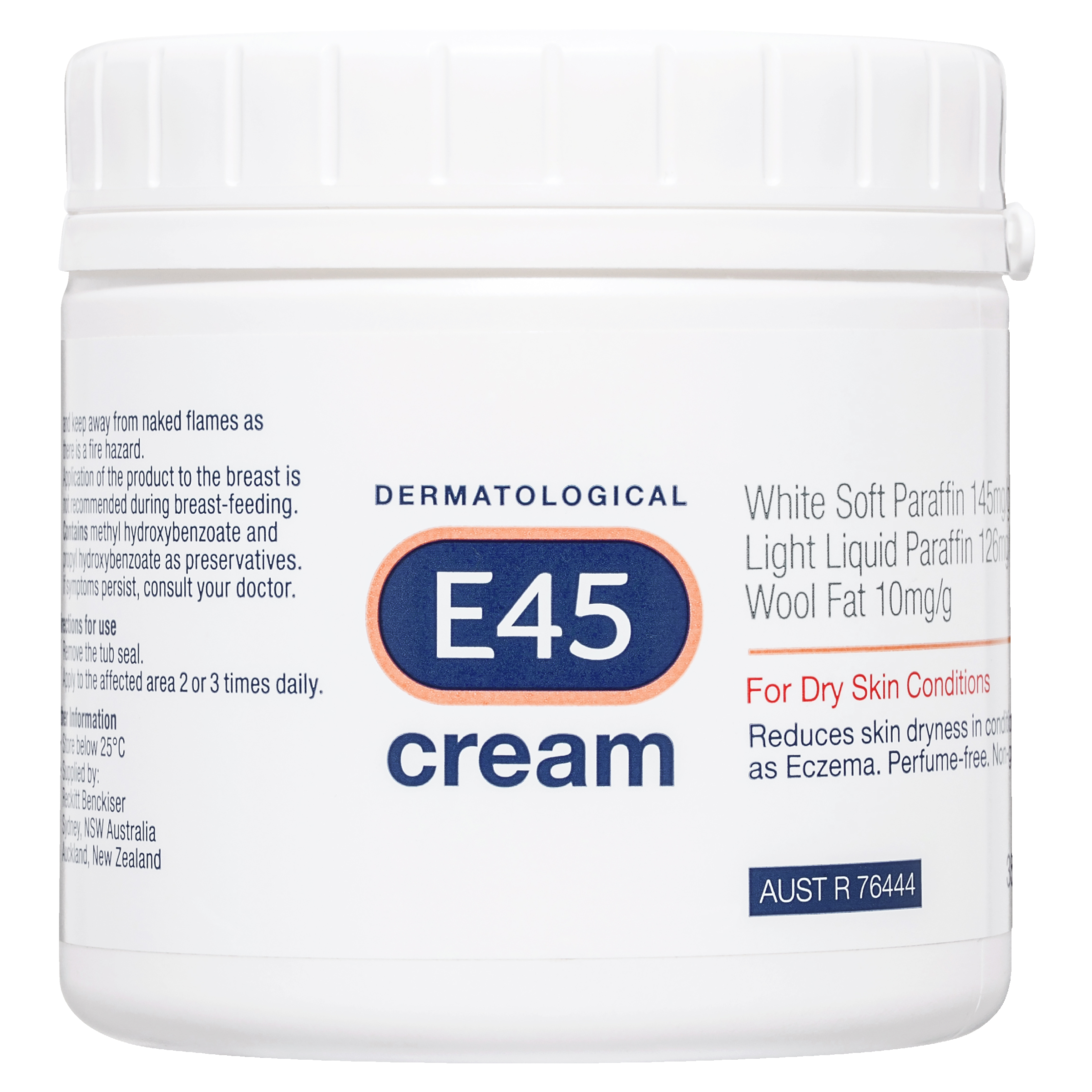 E45 Moisturising Cream for Dry Skin & Eczema