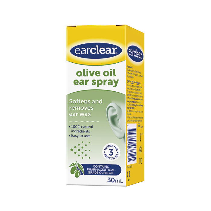 Earclear Olive Oil Ear Spray