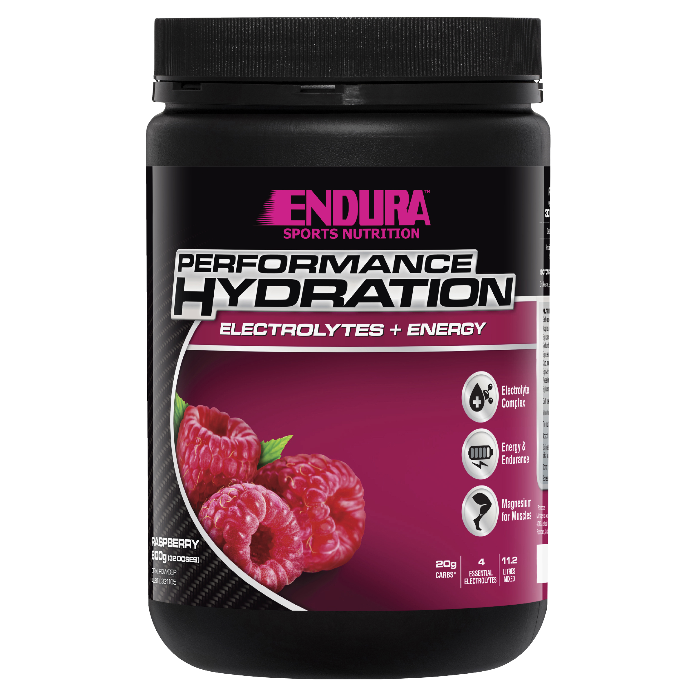 Endura Performance Hydration - Raspberry