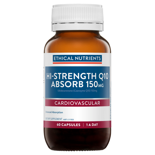 Ethical Nutrients Hi-Strength Q10 Absorb 150mg