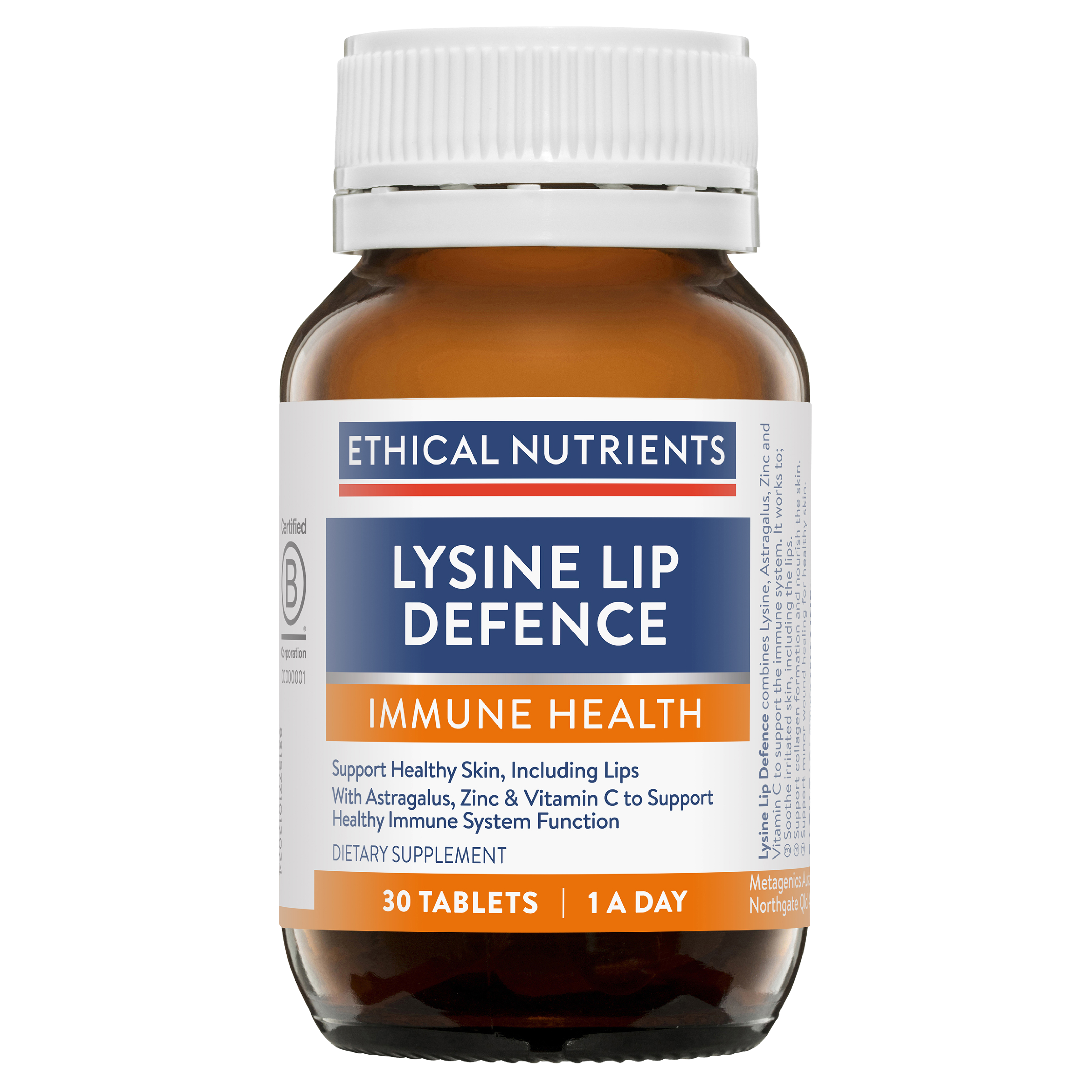Ethical Nutrients Lysine Lip Defence