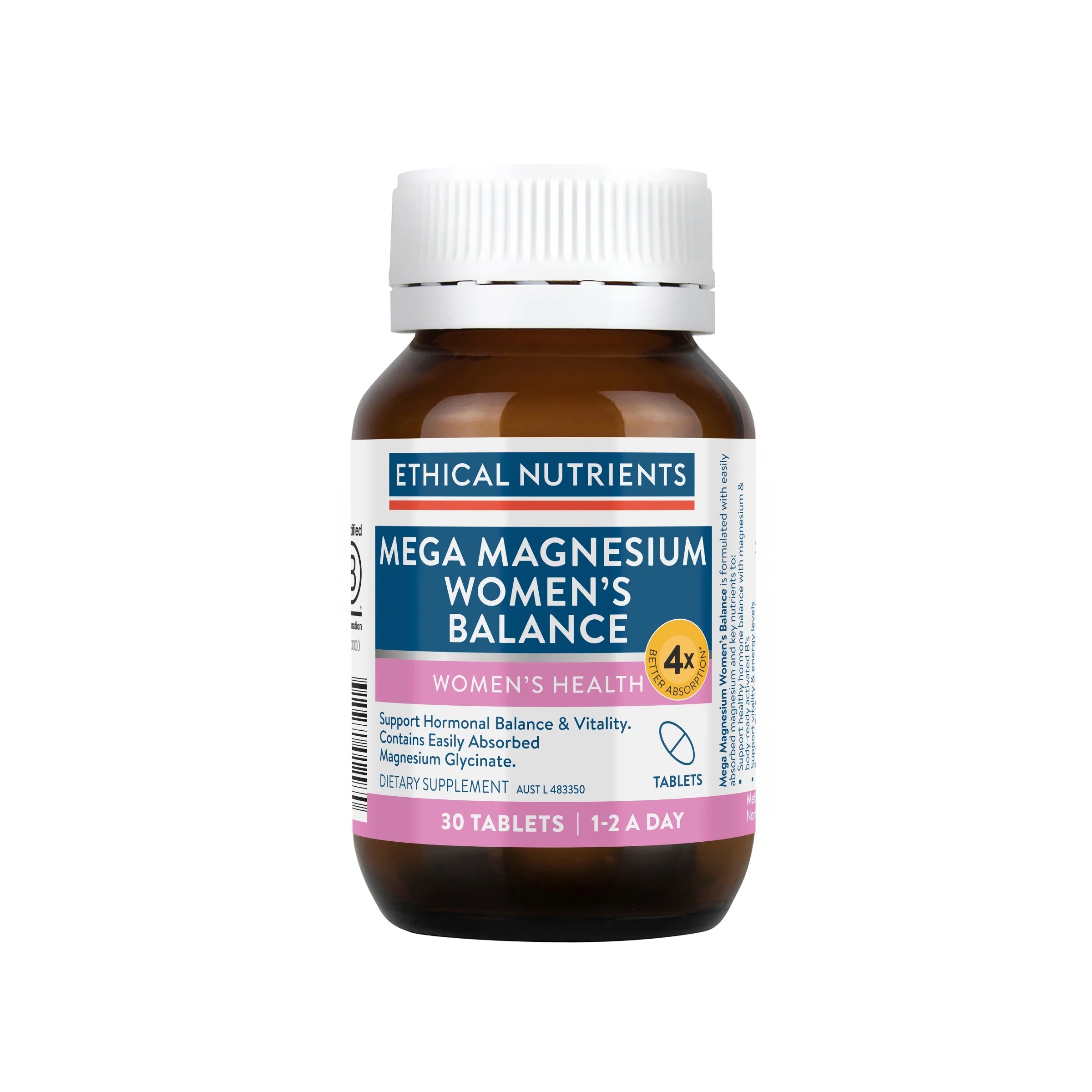 Ethical Nutrients Mega Magnesium Women's Balance