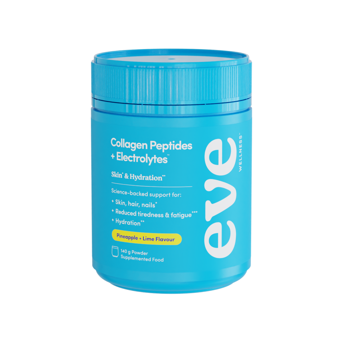 Eve Wellness Collagen Peptides + Electrolytes - Pineapple + Lime Flavour