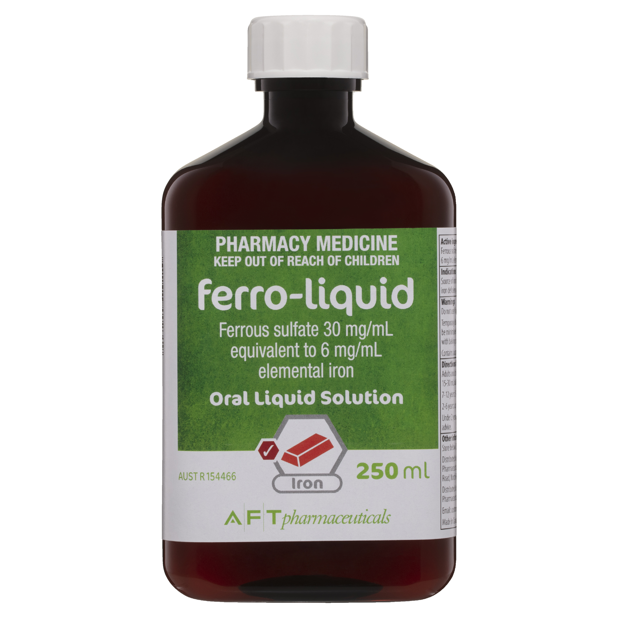 Ferro-Liquid Iron Oral Liquid Solution - Net Pharmacy