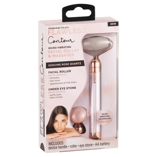 Finishing Touch Flawless Contour Micro Vibrating Facial Roller & Massager