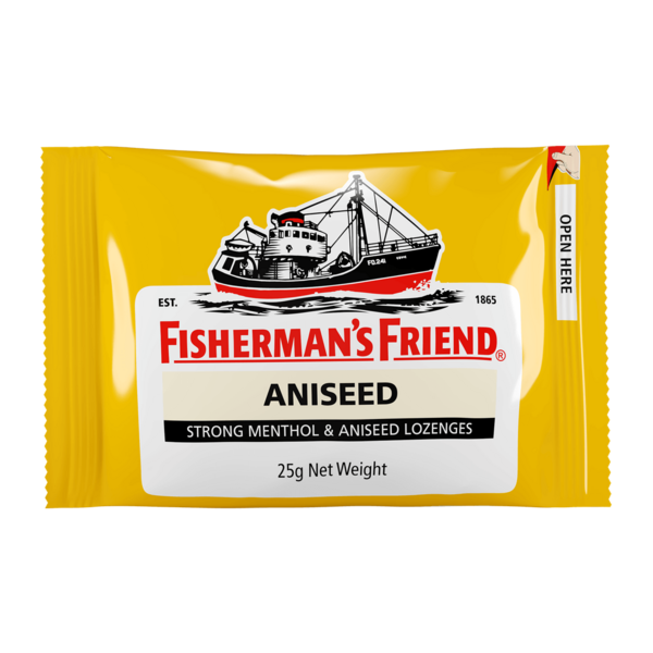 Fisherman's Friend Aniseed Strong Menthol & Aniseed Lozenges