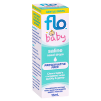 FLO Baby Saline Nasal Drops