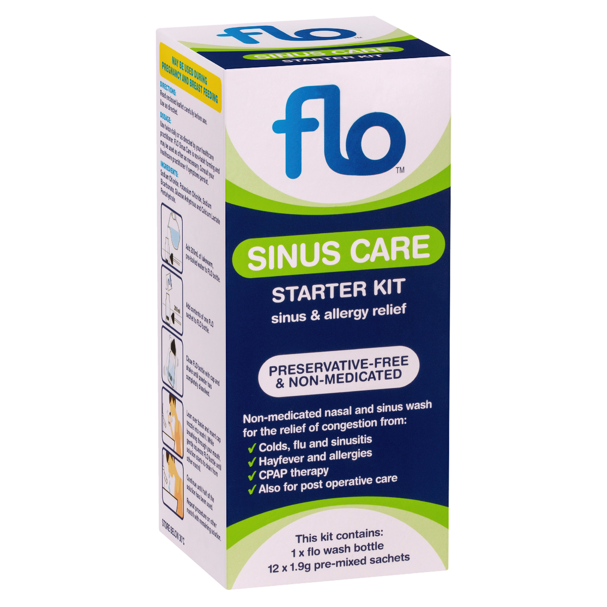 FLO Sinus Care Starter Kit - Net Pharmacy