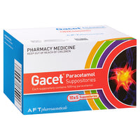 Gacet Paracetamol Suppositories 500mg