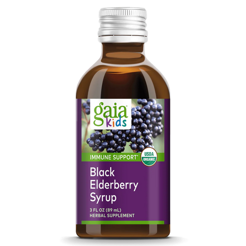 GaiaKids Black Elderberry Syrup