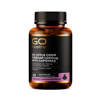 GO Healthy Go Apple Cider Vinegar 1,000mg with Capsimax
