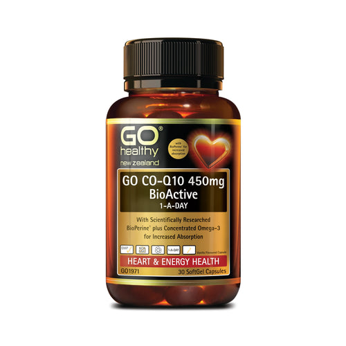 GO Healthy Go Co-Q10 450mg BioActive 1-A-DAY