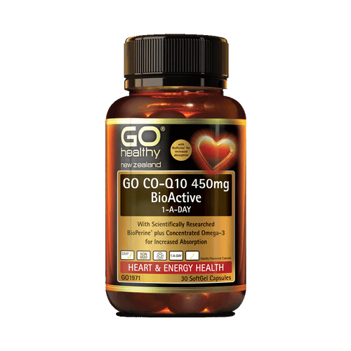 GO Healthy Go Co-Q10 450mg BioActive 1-A-DAY