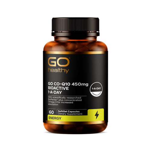 GO Healthy Go Co-Q10 450mg BioActive 1-A-DAY