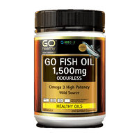 GO Healthy Go Fish Oil 1,500mg Odourless