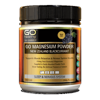 GO Healthy Go Magnesium Powder New Zealand Blackcurrant