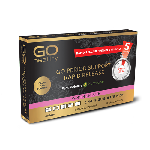 GO Healthy Go Period Support Rapid Release