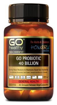 GO Healthy Go Probiotic 40 Billion Howaru Restore