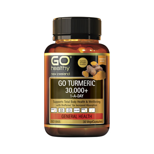 GO Healthy Go Turmeric 30,000+ 1-A-Day