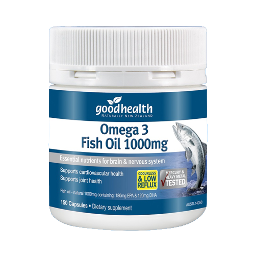 Good Health Omega 3 Fish Oil 1000mg