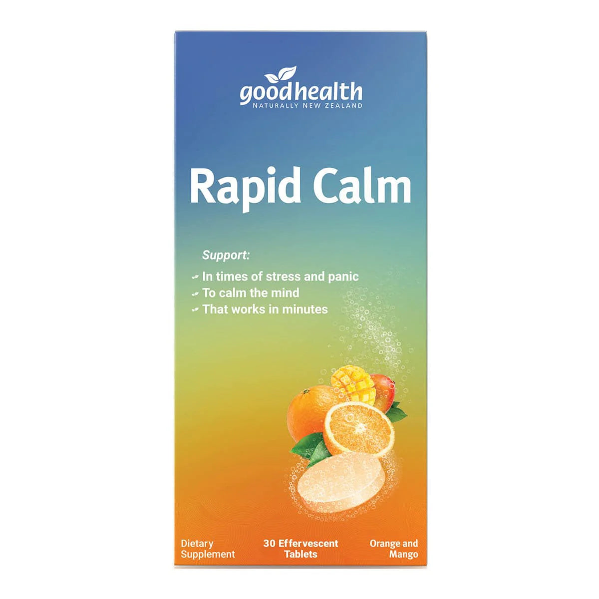 Good Health Rapid Calm - Orange & Mango Flavour