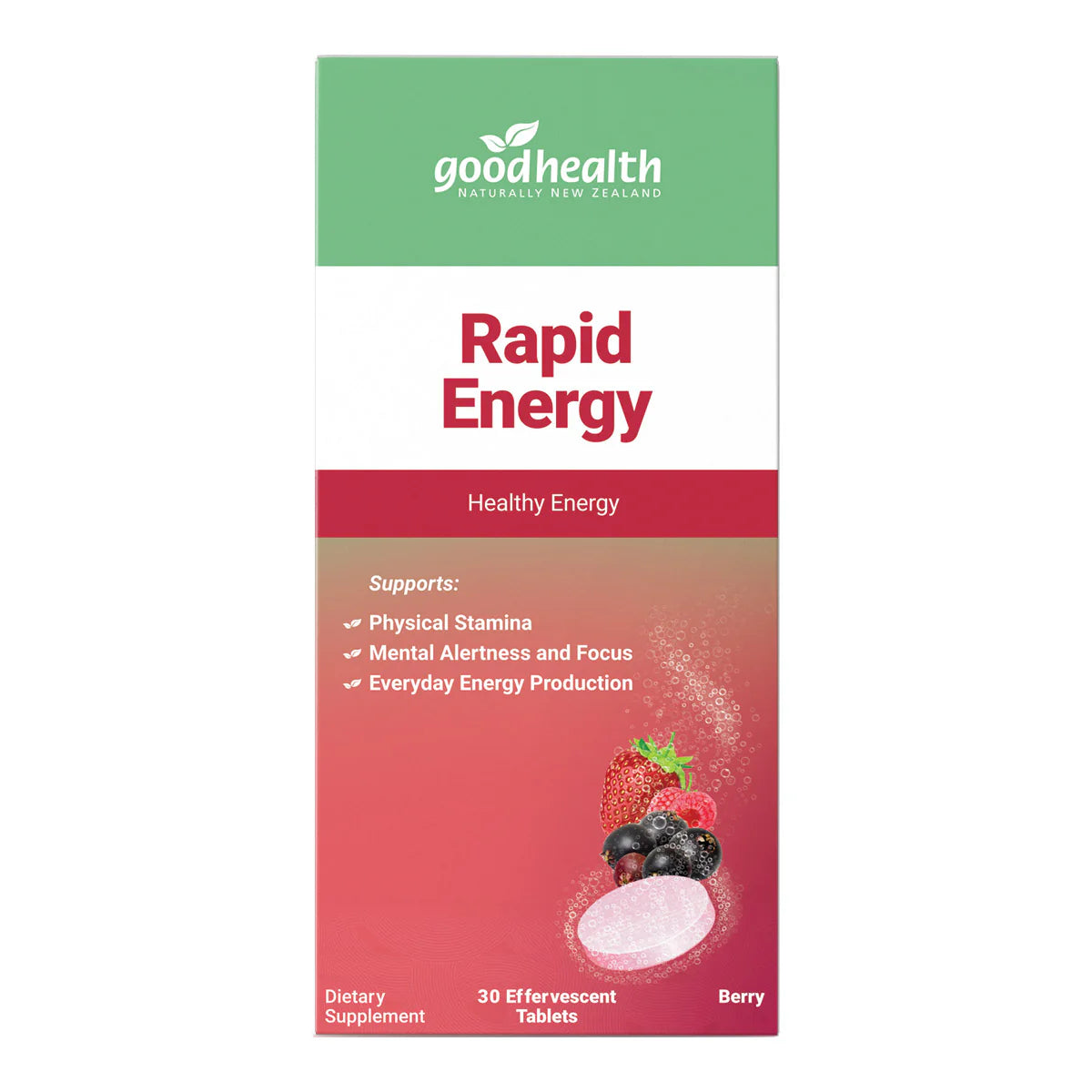 Good Health Rapid Energy - Berry Flavour