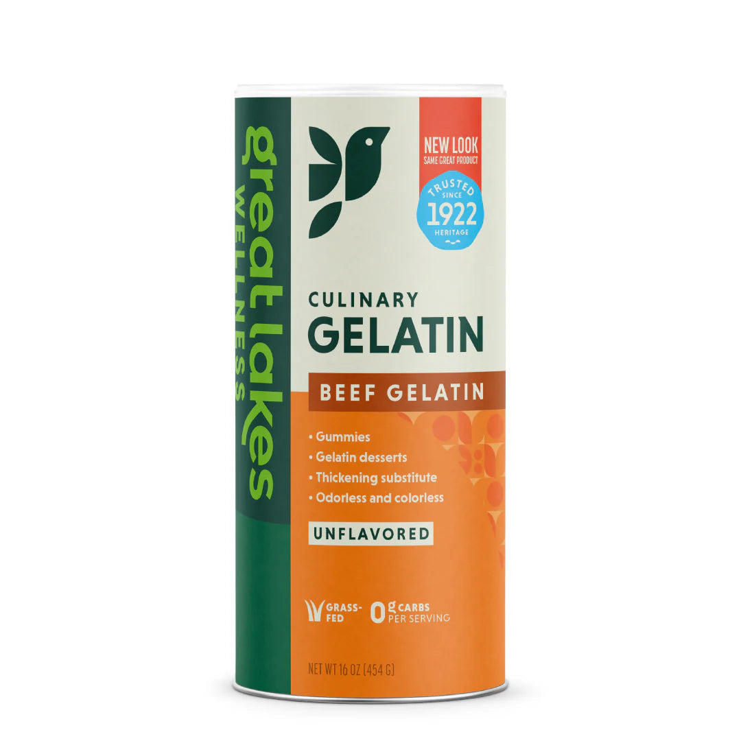 Great Lakes Wellness Beef Gelatin - Unflavoured