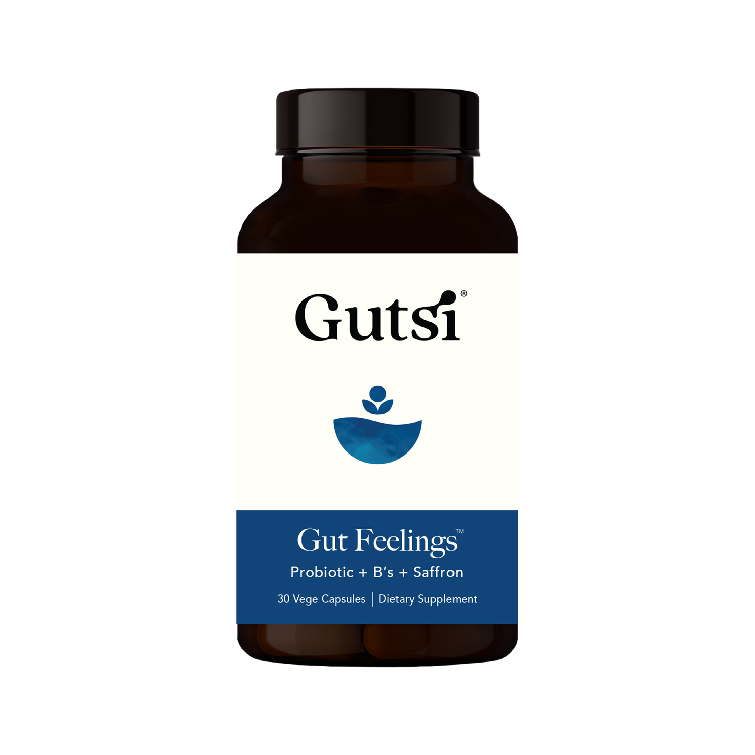 Gutsi Gut Feelings Probiotic + B's + Saffron