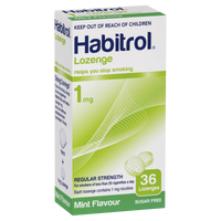 Habitrol Lozenge 1mg Regular Strength - Mint Flavour